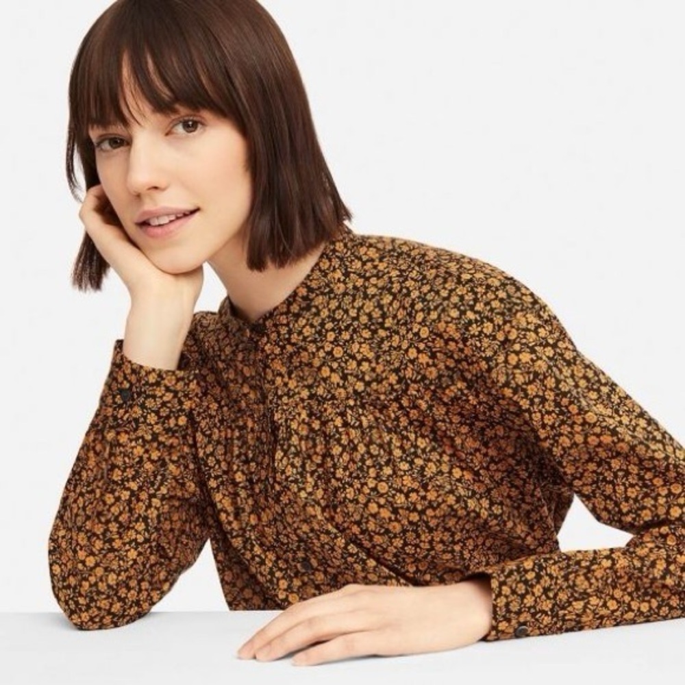 Uniqlo x Studio Sanderson Long Sleeve Button Down Blouse